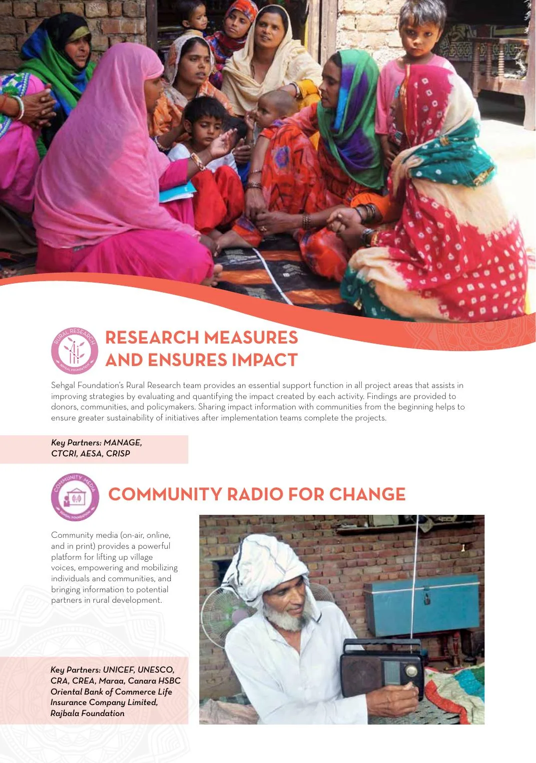 Sehgal Foundation selected work by Roots Advertising